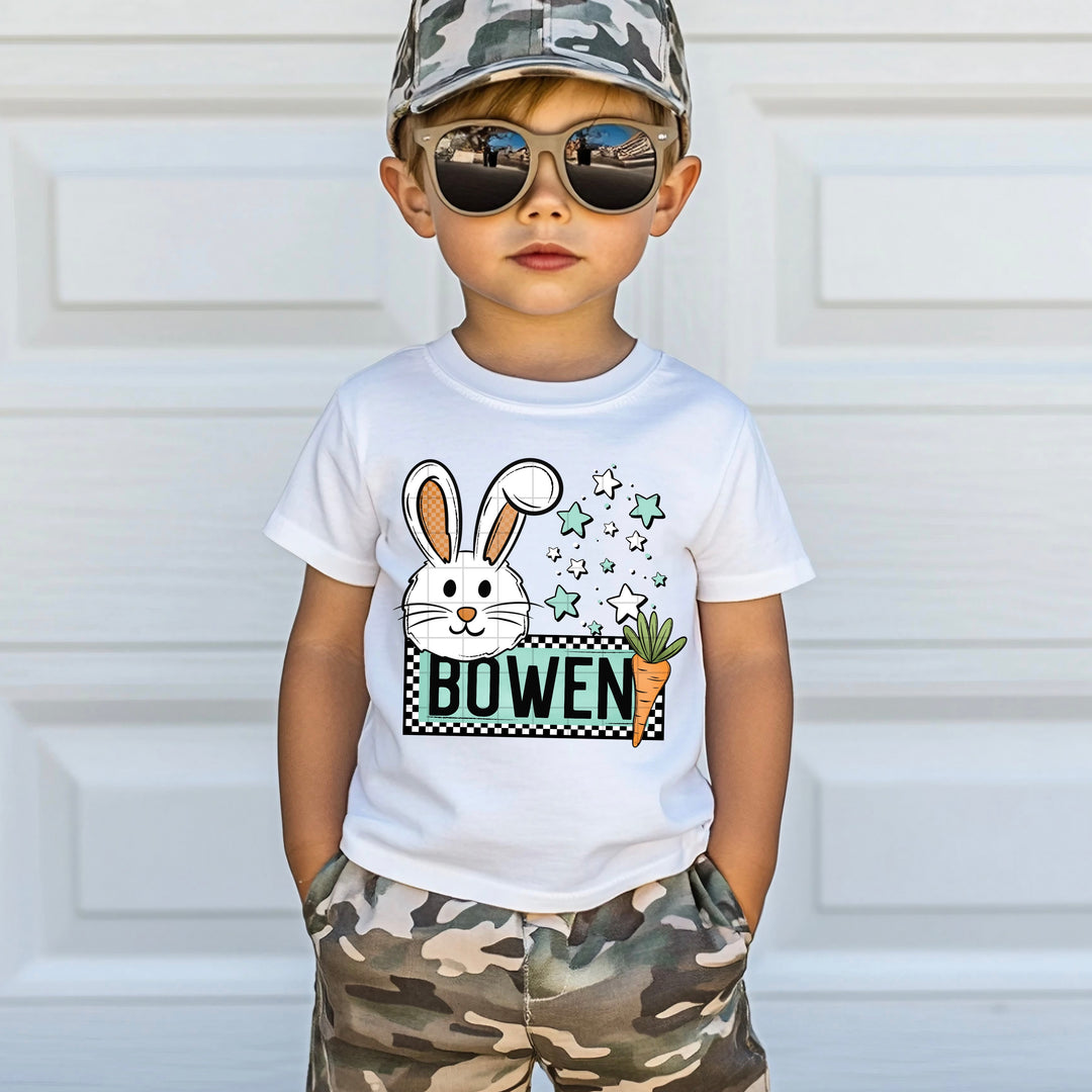 Boy Easter Name Plate