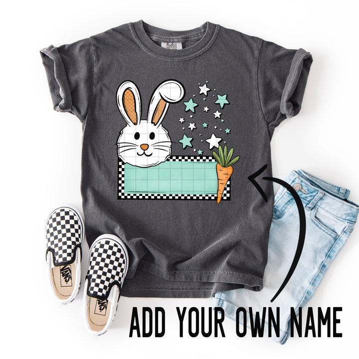 Boy Easter Name Plate