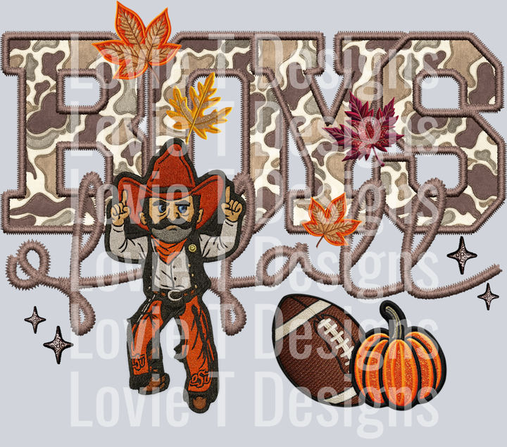 Boys if Fall Cowboys