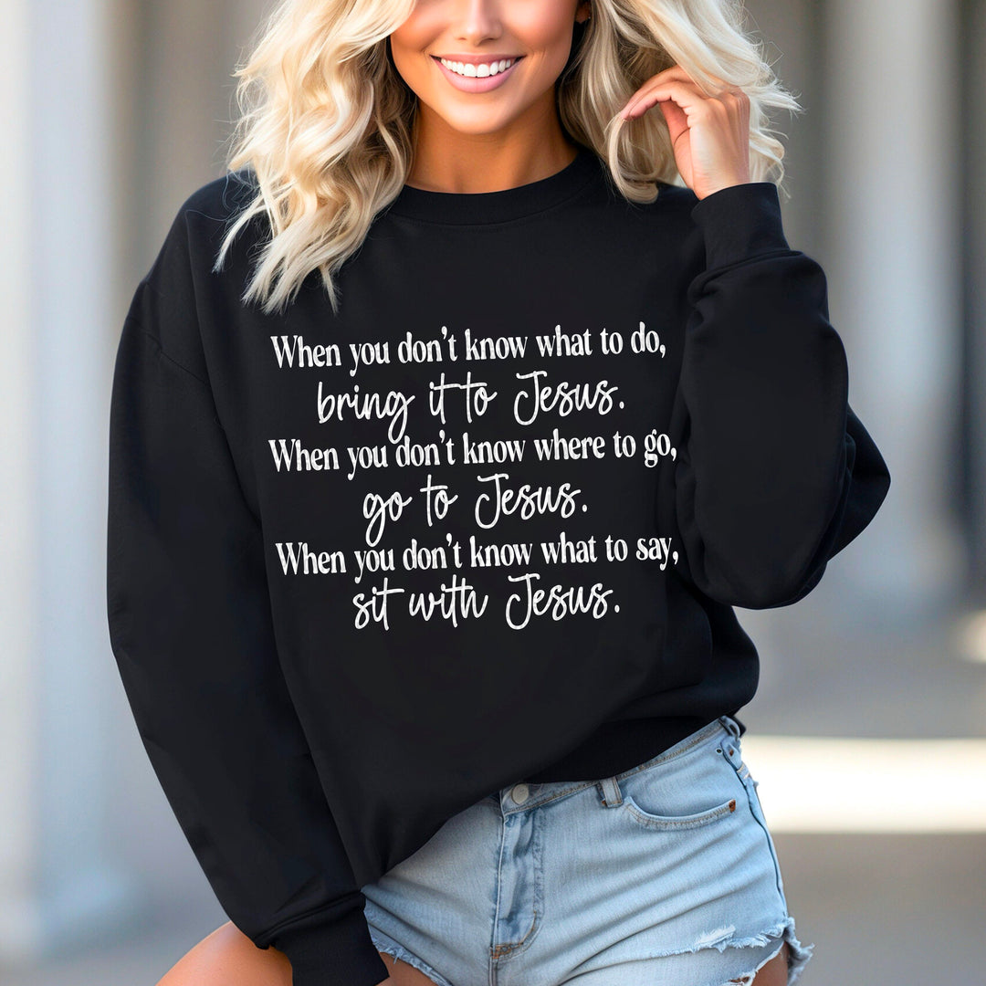 BRING IT TO JESUS   WHITE