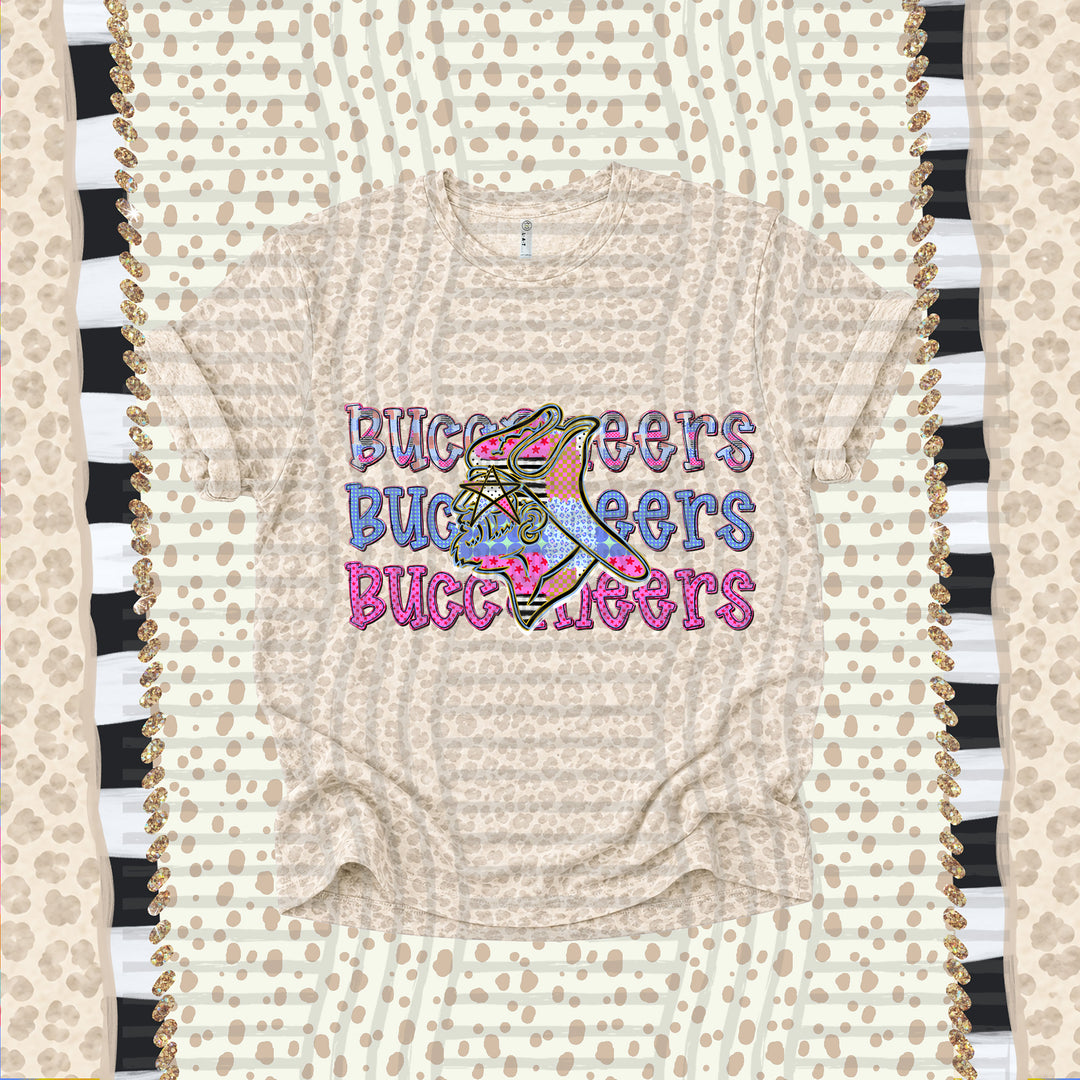 Buccaneers Dolly Doodle mascot DTF transfer