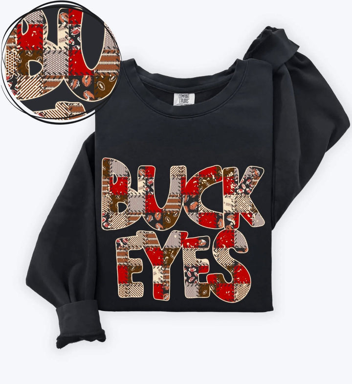 BUCKEYES FOOTBALL QUILTED RED