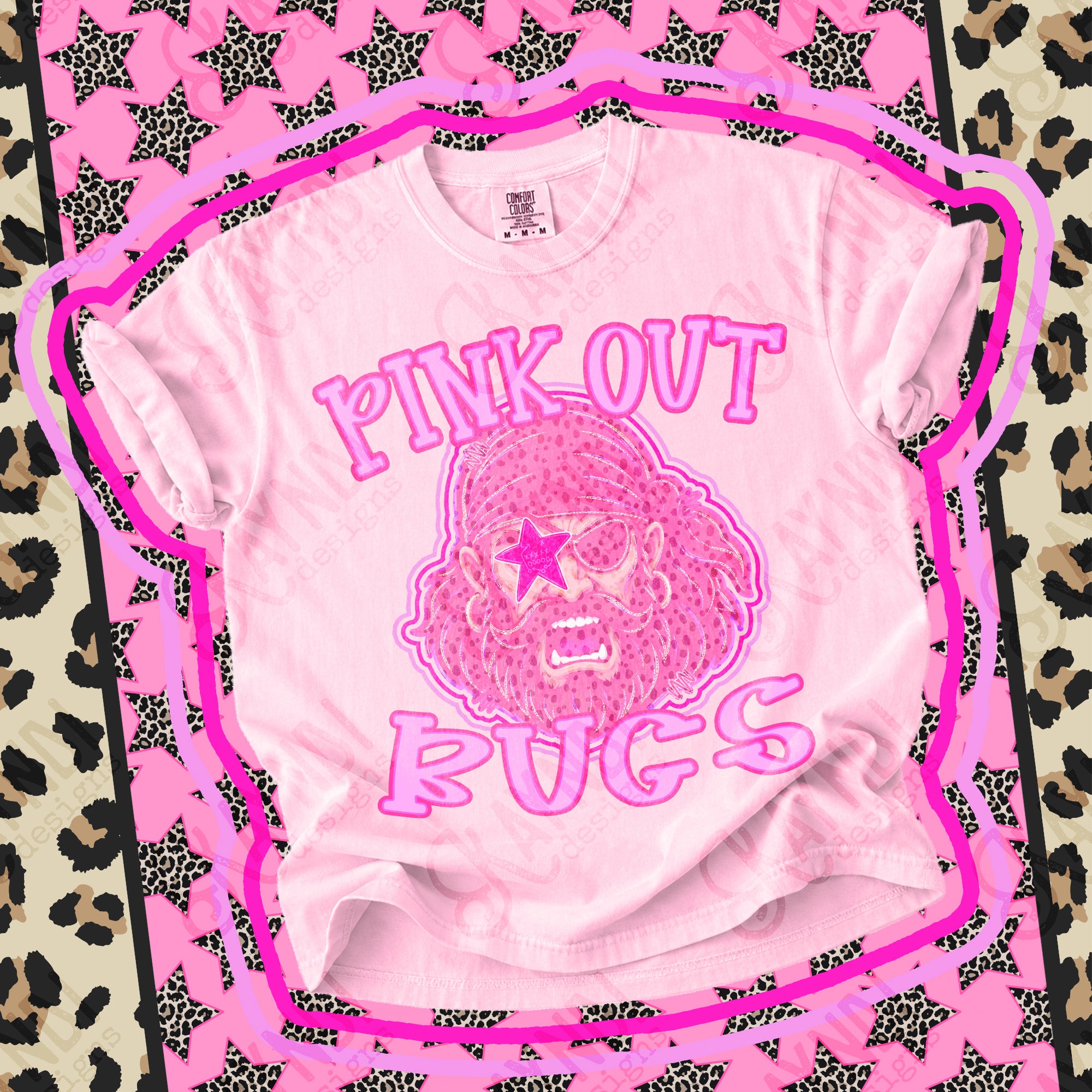 Pink Out Mascots Bucs 3 mockup
