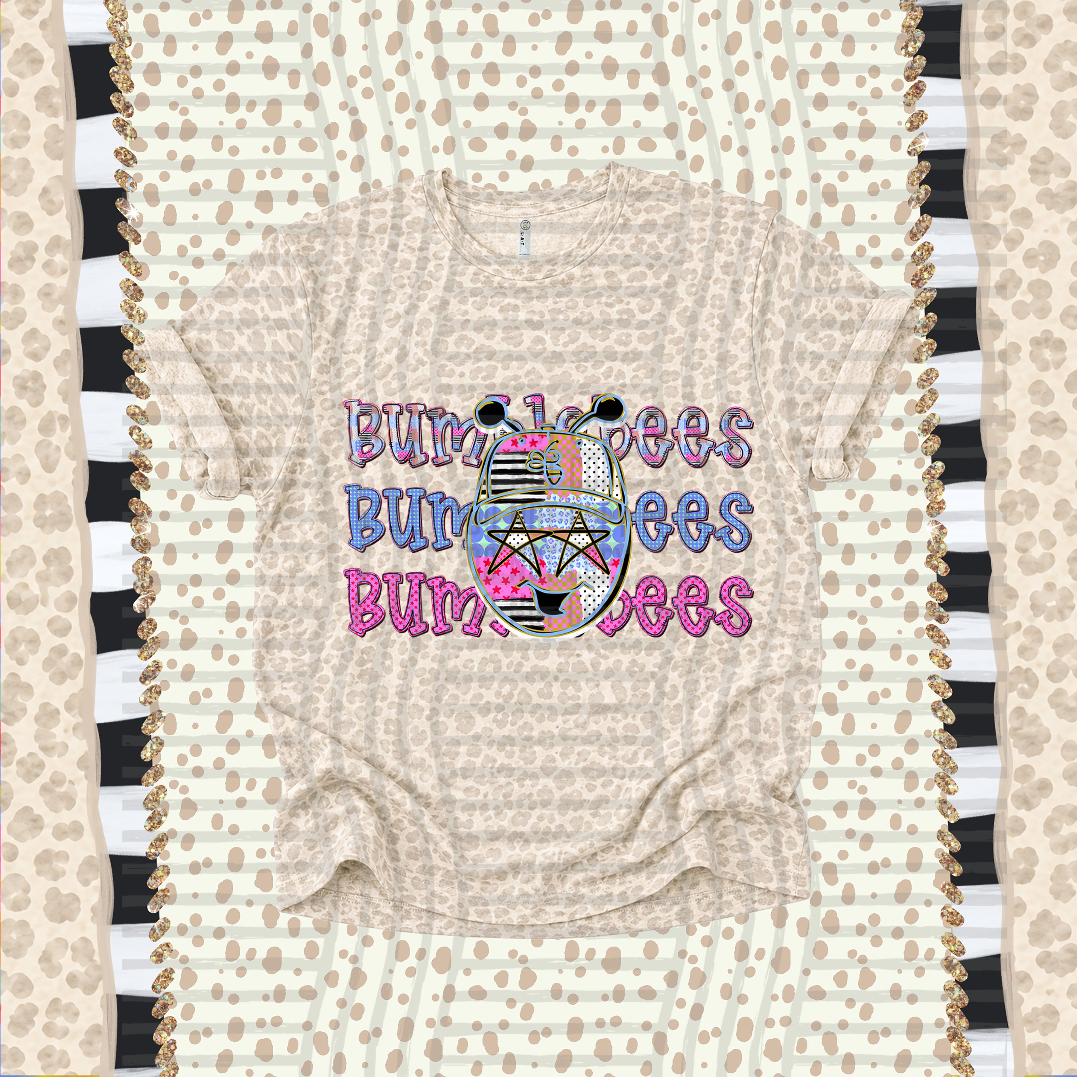 Dolly Doodle Mascots Bumblebees design