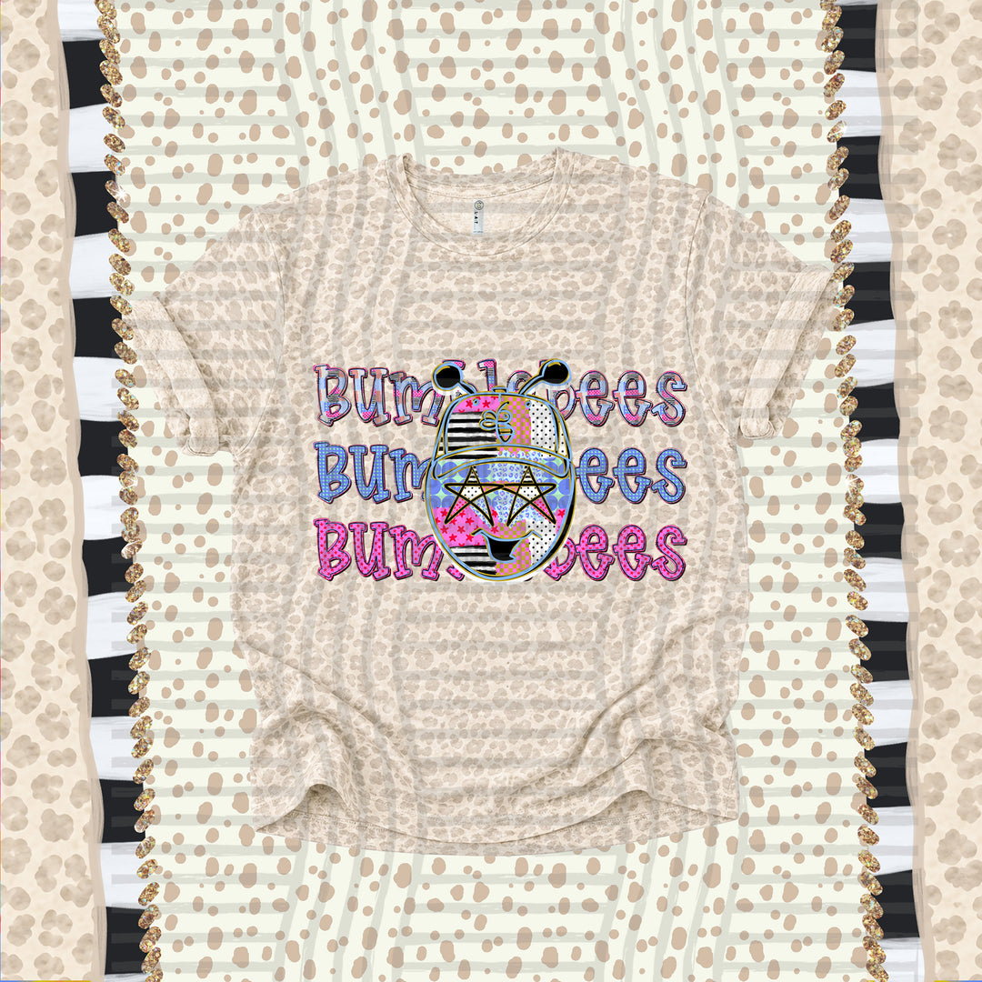 Bumblebees Dolly Doodle mascot DTF transfer