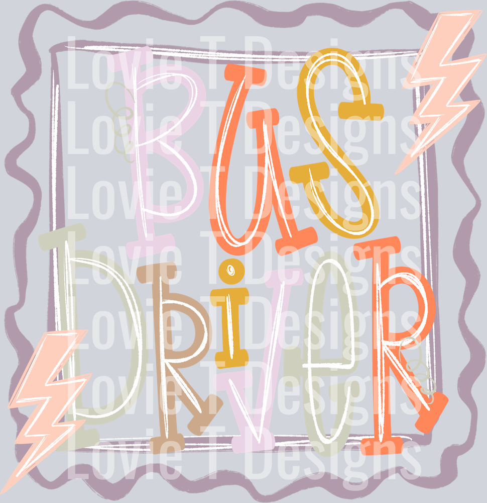 Bus Driver Doodle