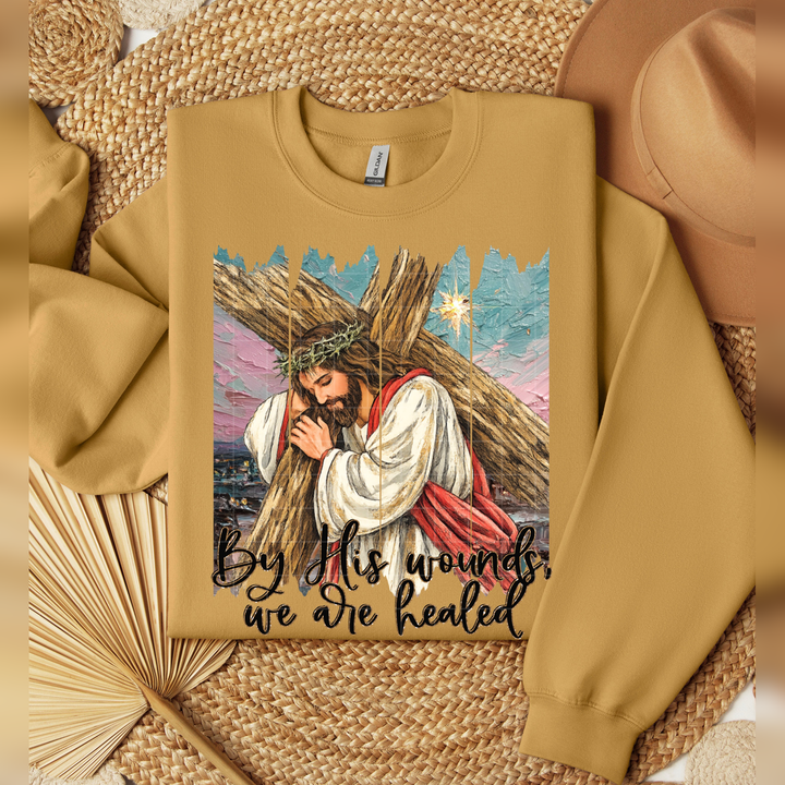By His Wounds – DTF Transfer – product image