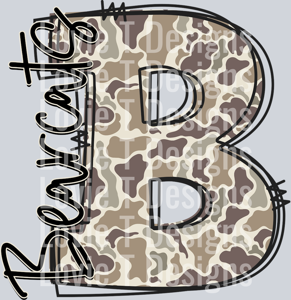 CAMO DOODLE B BEARCATS