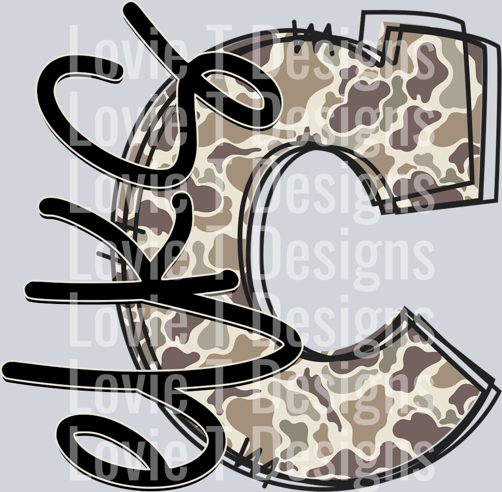 CAMO DOODLE C ELKS