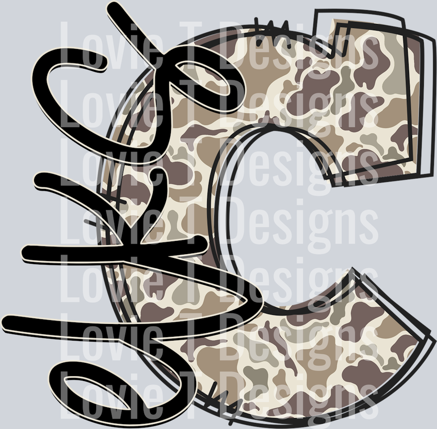 CAMO DOODLE C ELKS