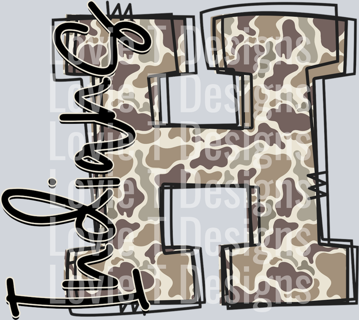 CAMO DOODLE H INDIANS