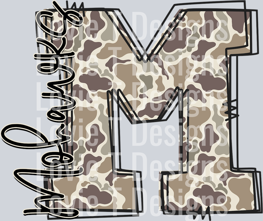CAMO DOODLE M MOHAWKS
