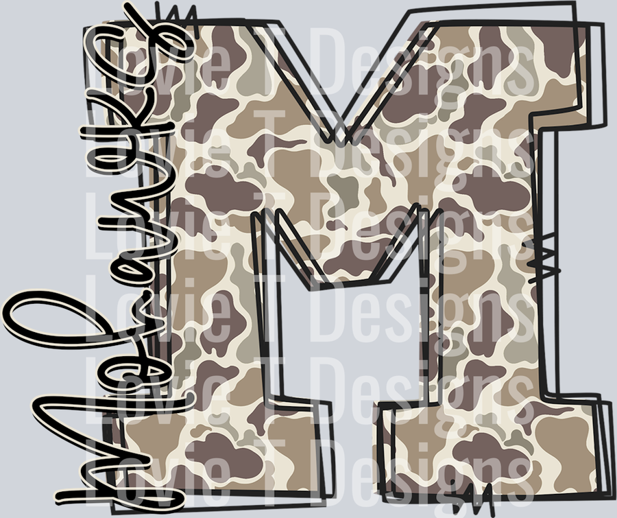 CAMO DOODLE M MOHAWKS