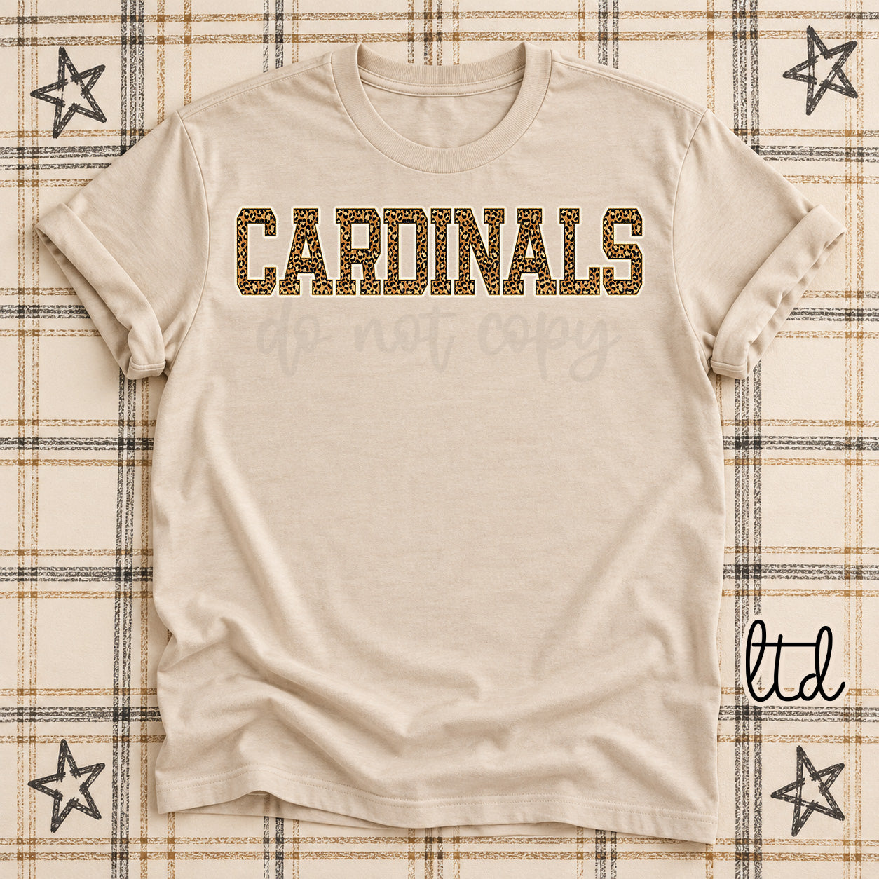 Dark Leopard Mascots Cardinals design