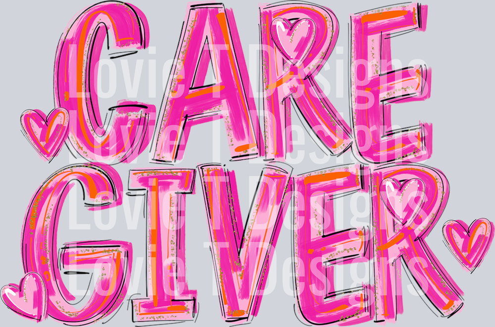 CARE GIVER PRETTY IN PINK
