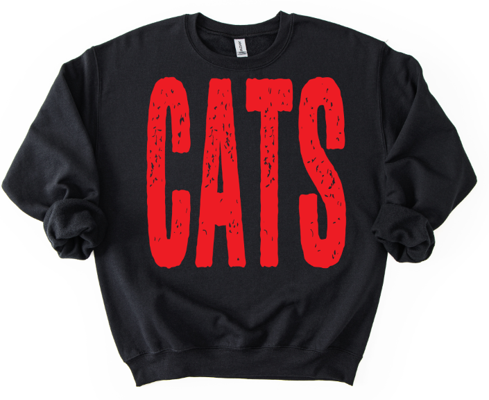 CATS GRUNGE RED