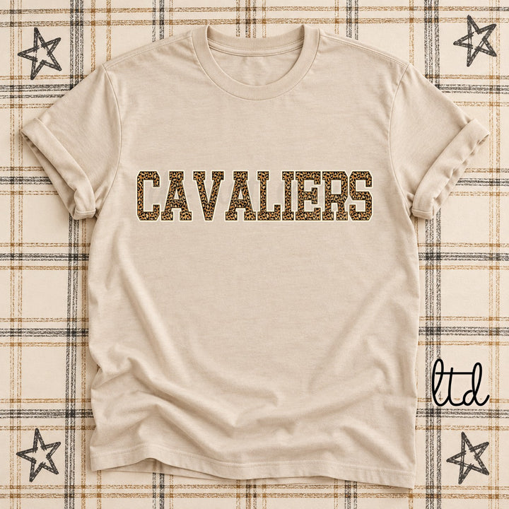 Cavaliers Dark Leopard Mascots DTF transfer mockup