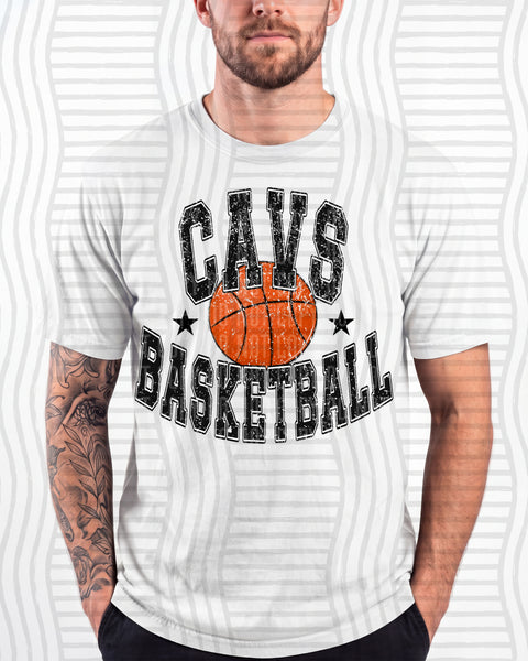 Basketball Varsity Mascots Cavs design