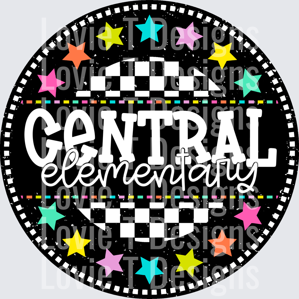 Central elementary colorful stars