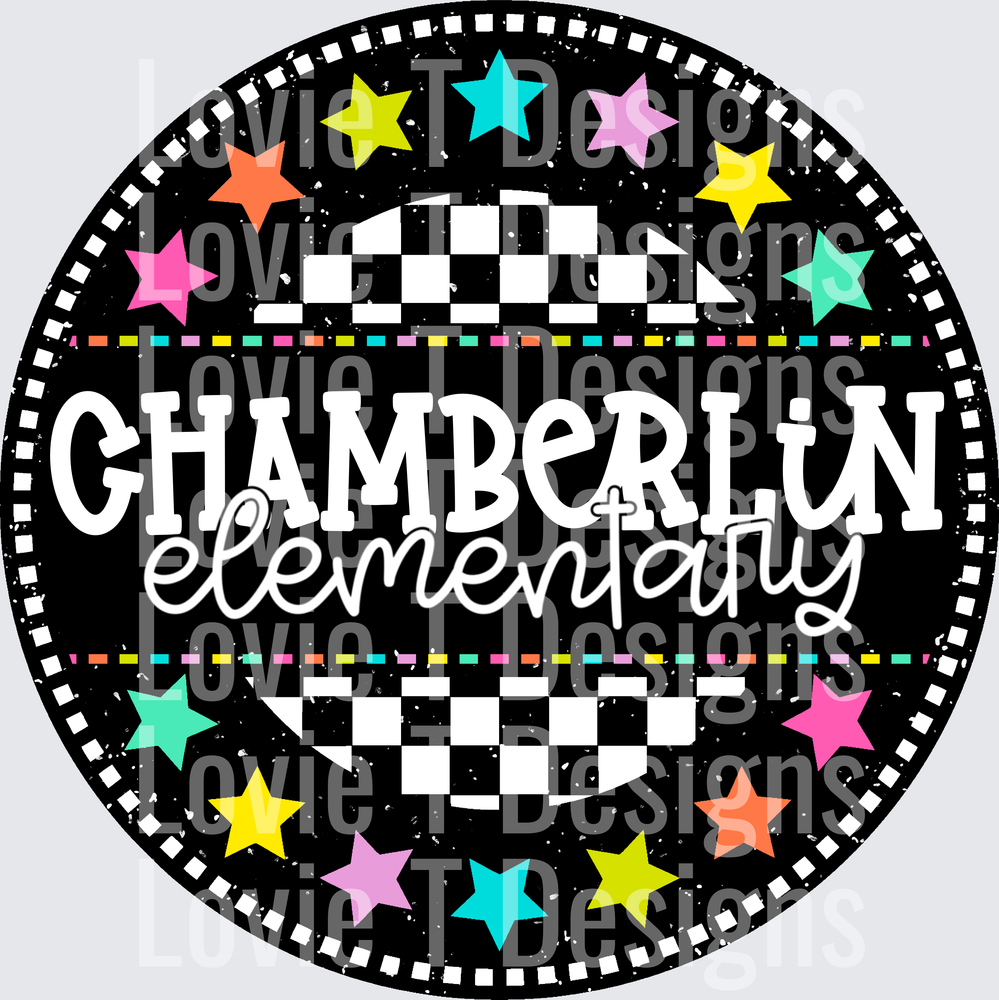 Chamberlin Elementary colorful stars