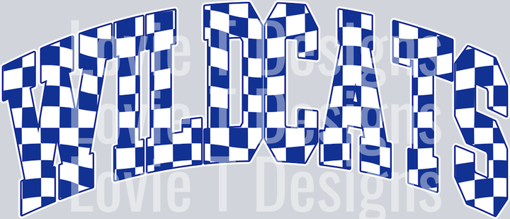 CHECKERS WILDCATS ROYAL