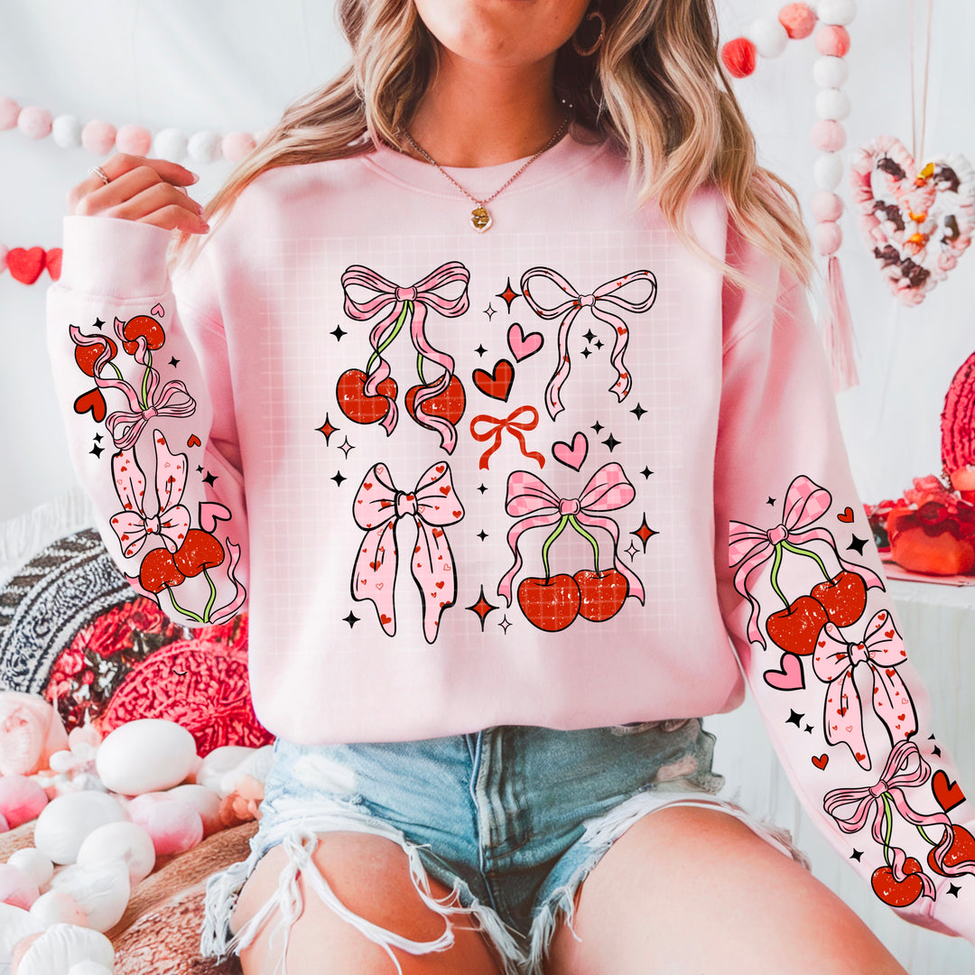 CHERRY BOW SLEEVE