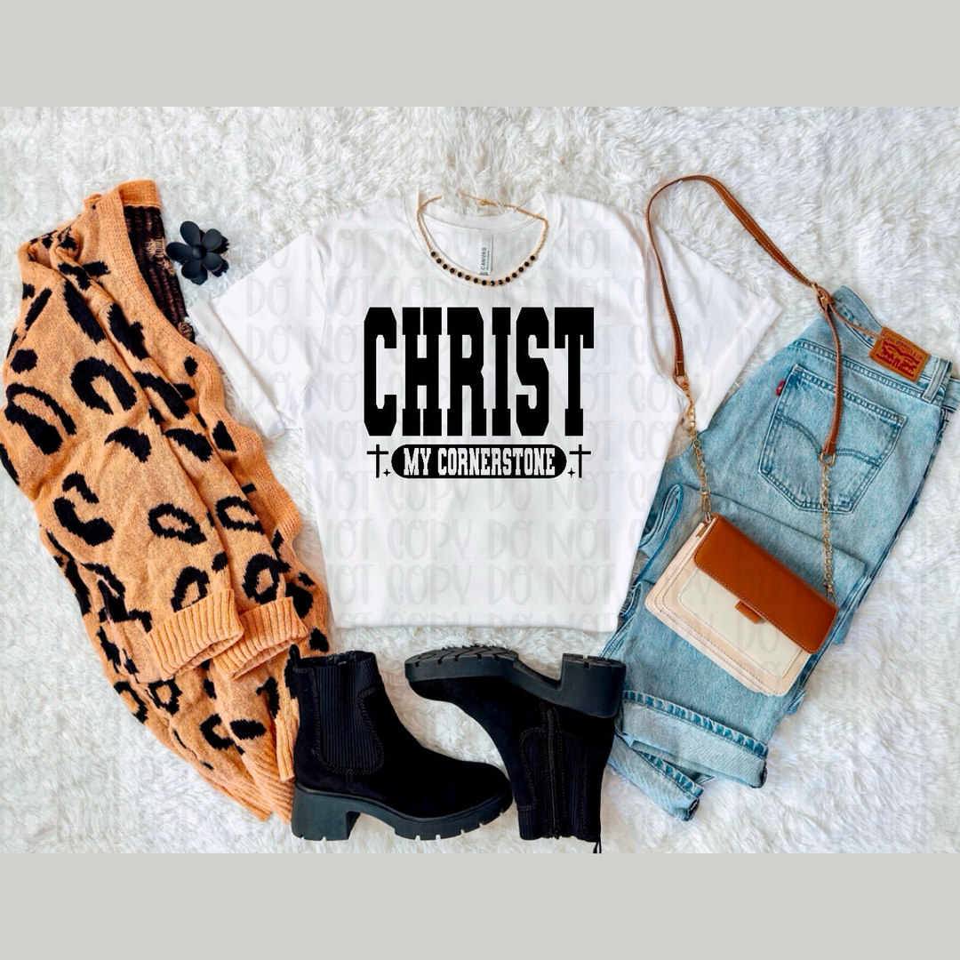 Christ Black – DTF Transfer