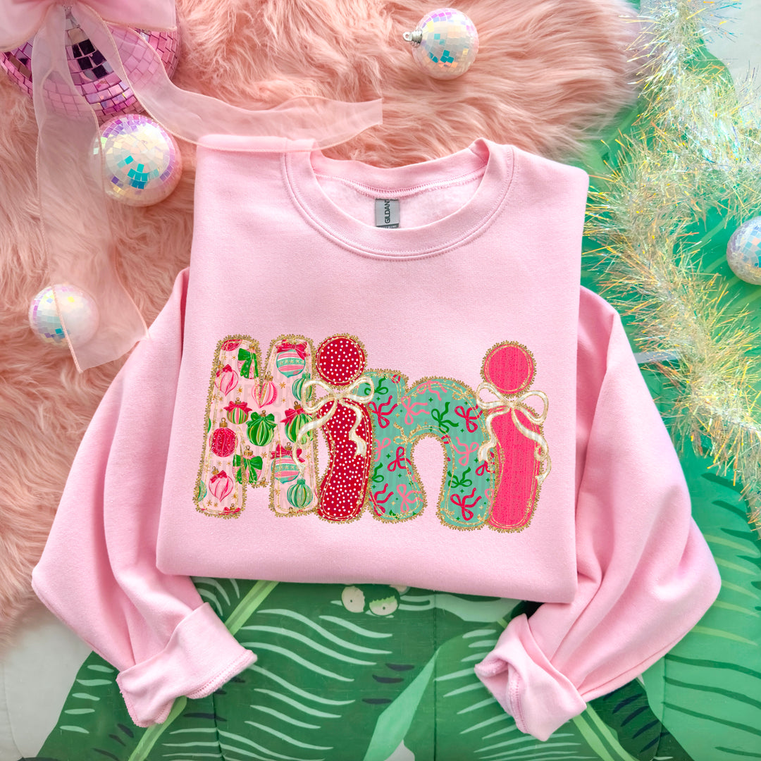 CHRISTMAS BOW LACE MINI