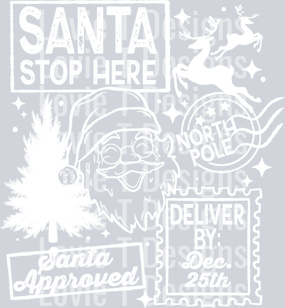 Christmas_Delivery_Single_Color_Collage