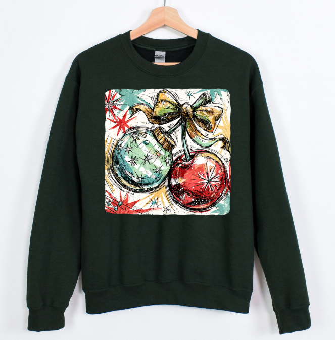 Christmas Ornaments DTF transfer design – image 1