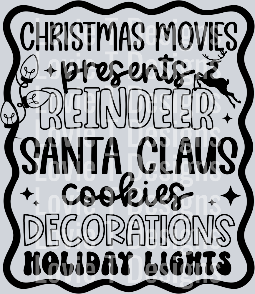 Christmas_Things_List_Single_Color_Black