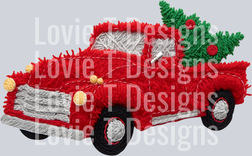 CHRISTMAS TRUCK YARN
