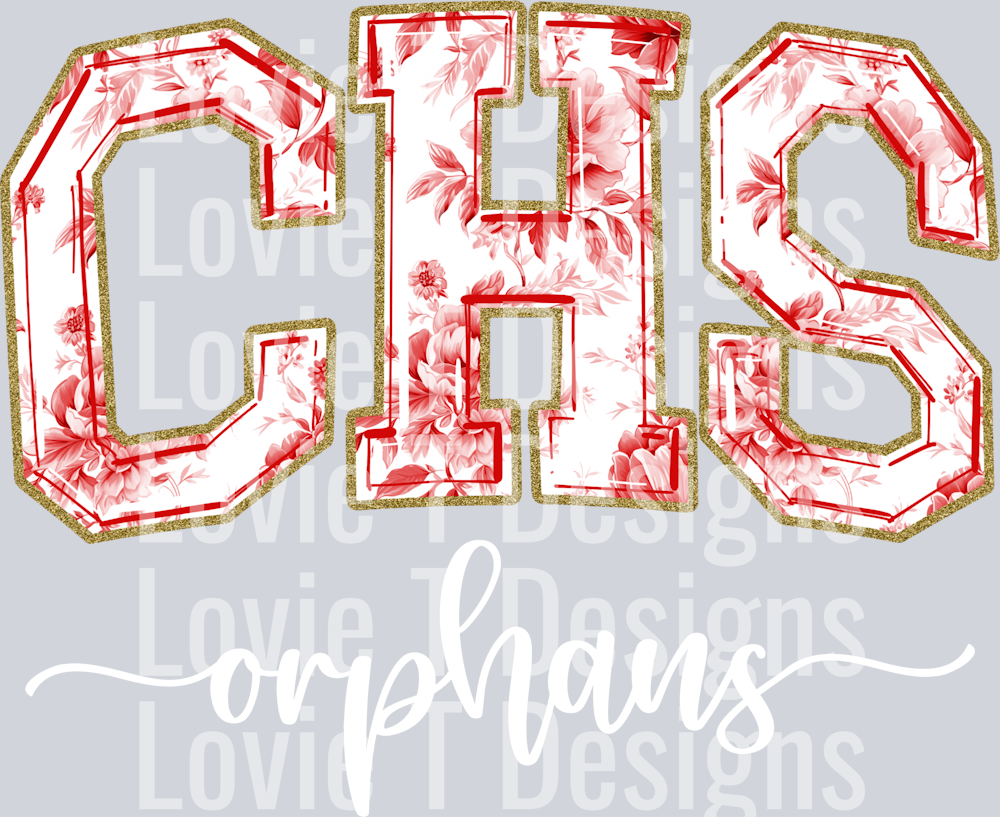 CHS ORPHANS RED TOILE
