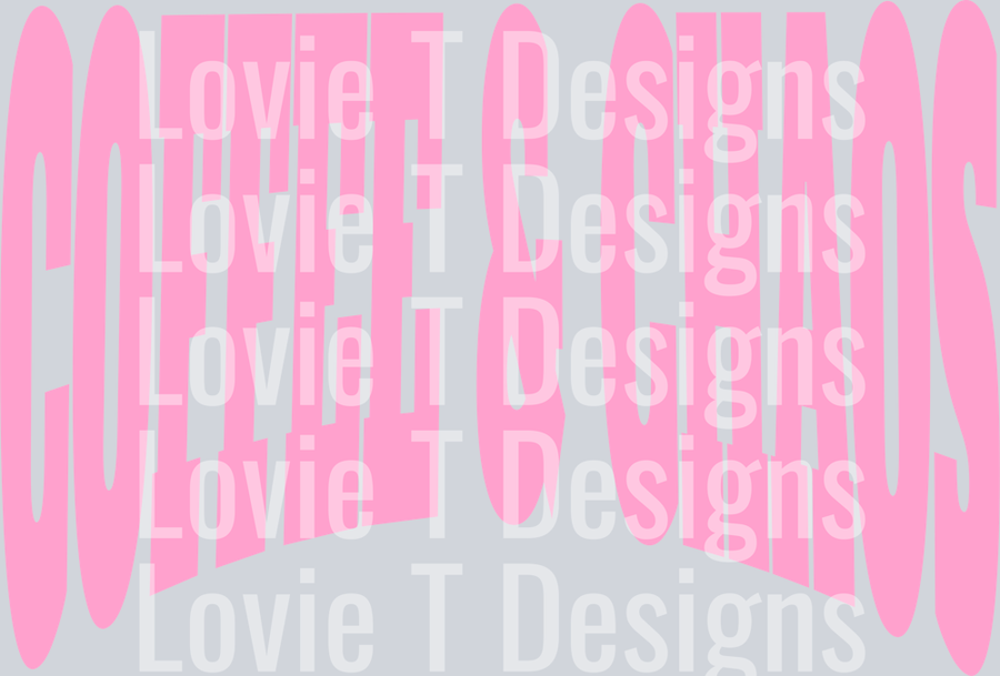 COFFEE AND CHAOS PINK