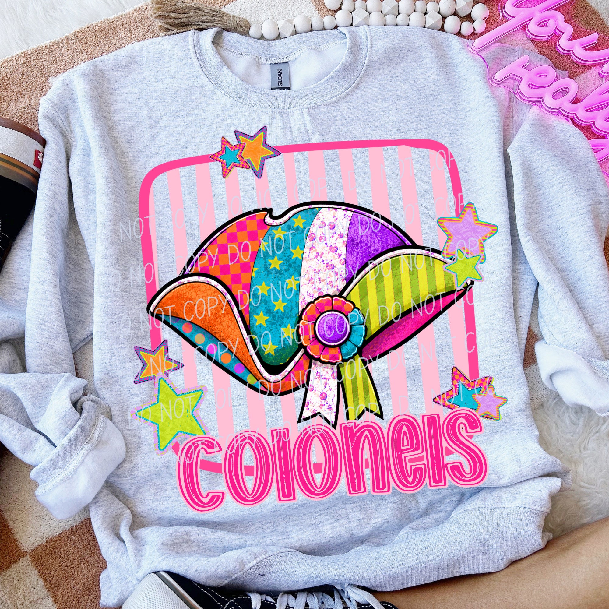 Funky Fresh Mascots COLONELS design