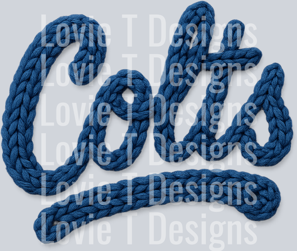 Colts FAUX UARN SLEEVE