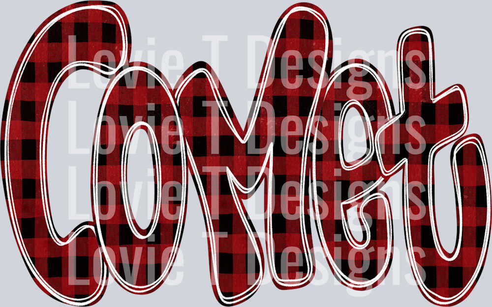 Comet Funky Doodle Buffalo Check