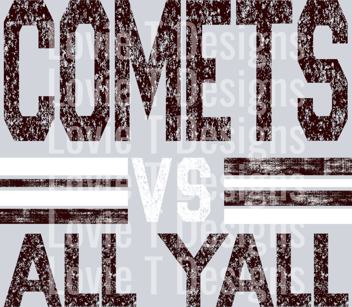 COMETS VS ALL YALL MAROON