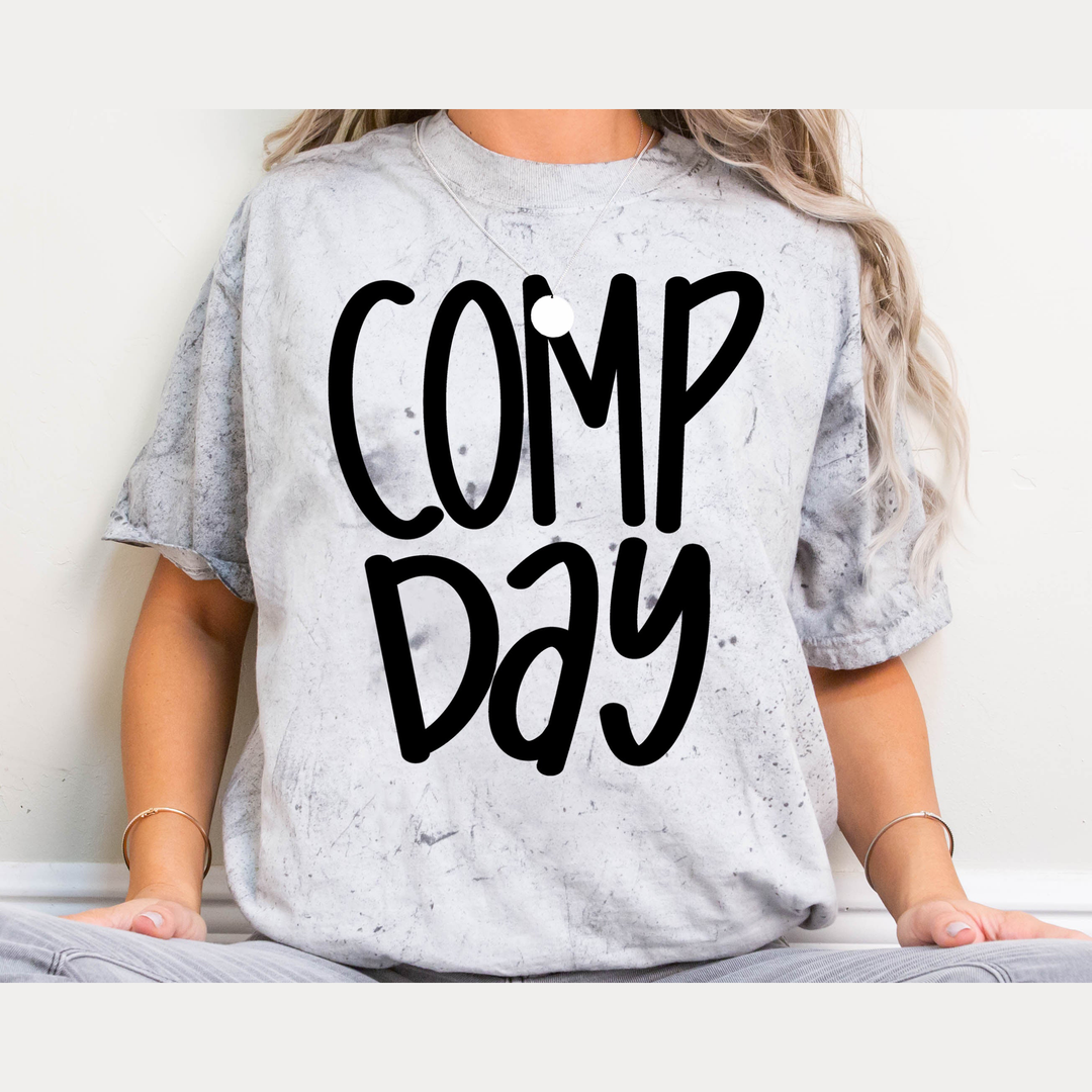 Comp Day Black – DTF Transfer – product image