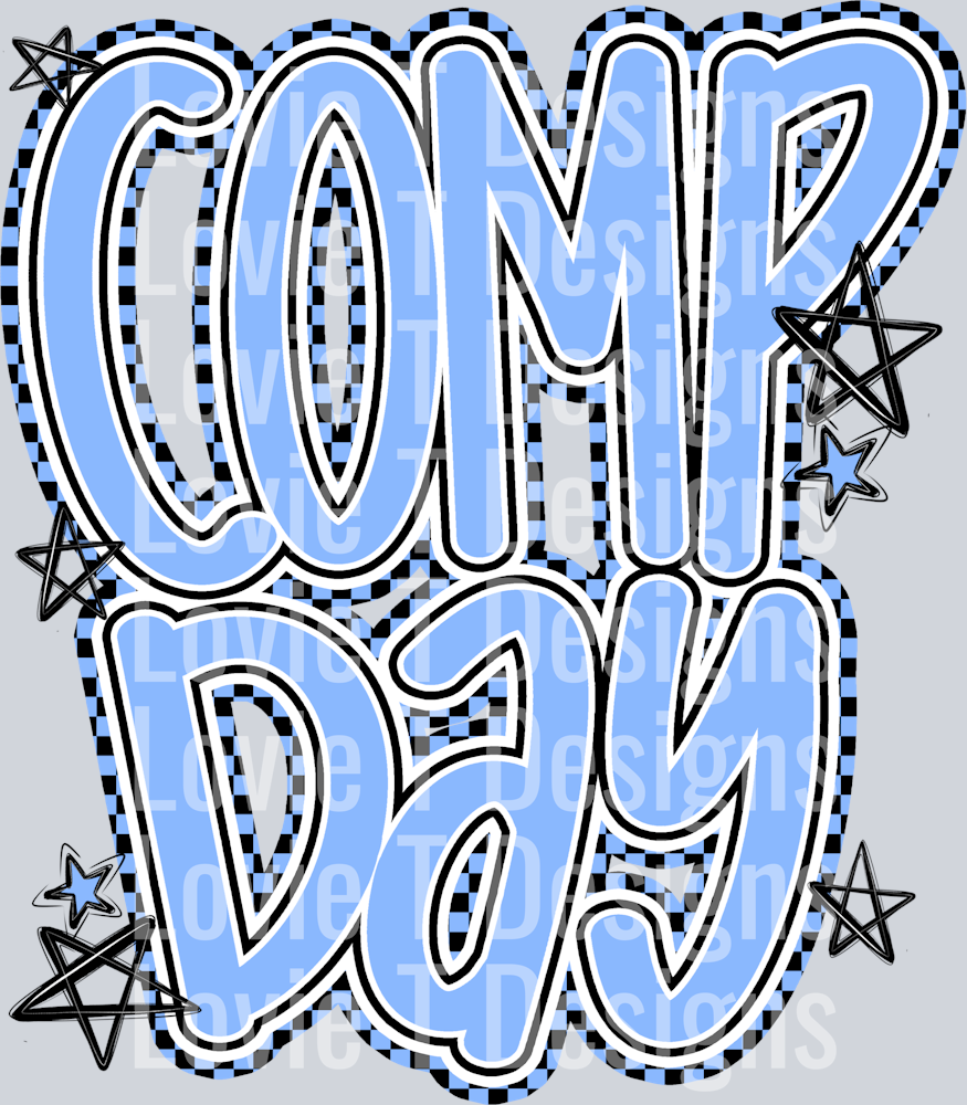 COMP DAY LETTERING COLUMBIA