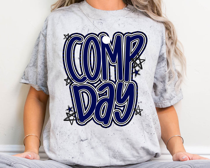 COMP DAY LETTERING NAVY