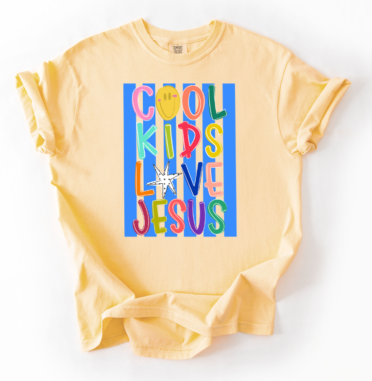 Cool Kids Star DTF transfer design