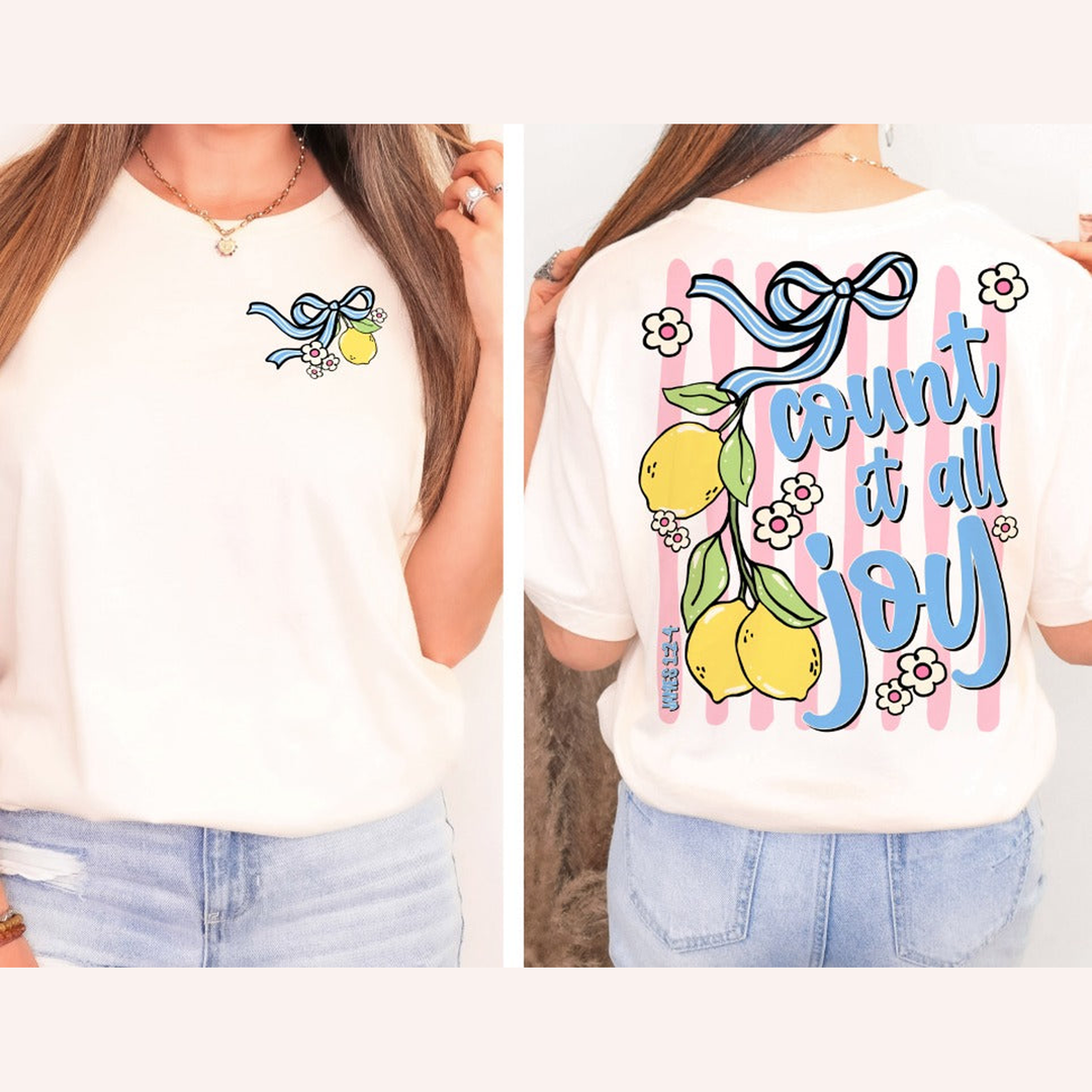 Count It All Joy – DTF Transfer – product image
