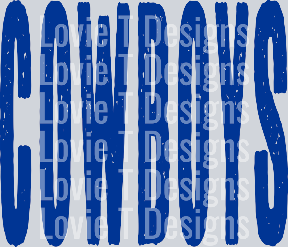 COWBOYS ROYAL BLUE