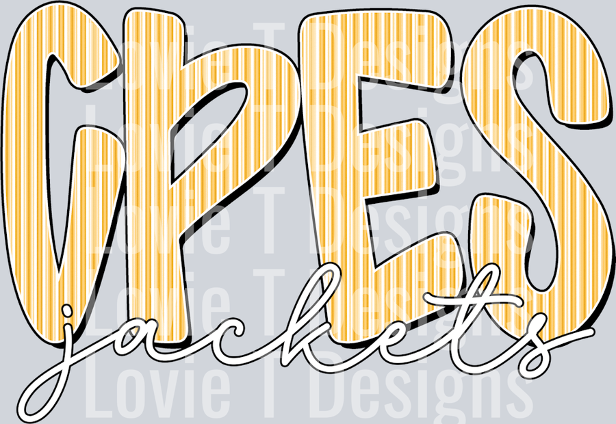 CPES JACKETS YELLOW SEERSUCKER