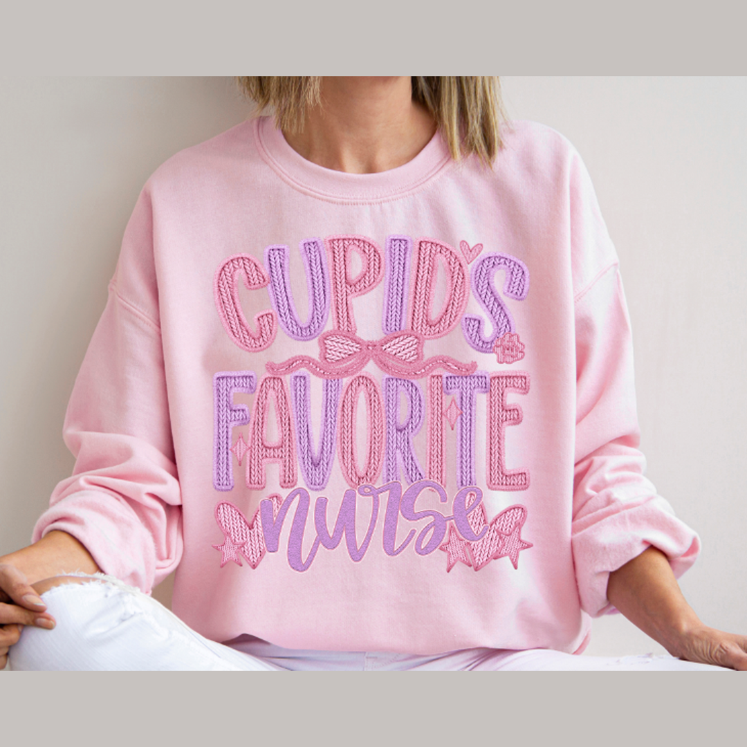 Cupids Favorite Nurse – DTF Transfer – product image