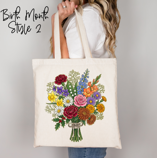CUSTOM BIRTH MONTH FLOWER BOUQUET