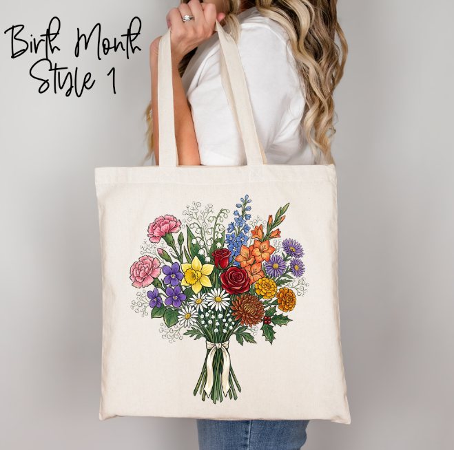 CUSTOM BIRTH MONTH FLOWER BOUQUET