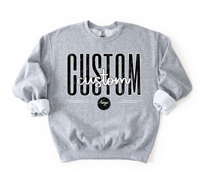 Custom Distressed Tall Mascot custom DTF transfer design