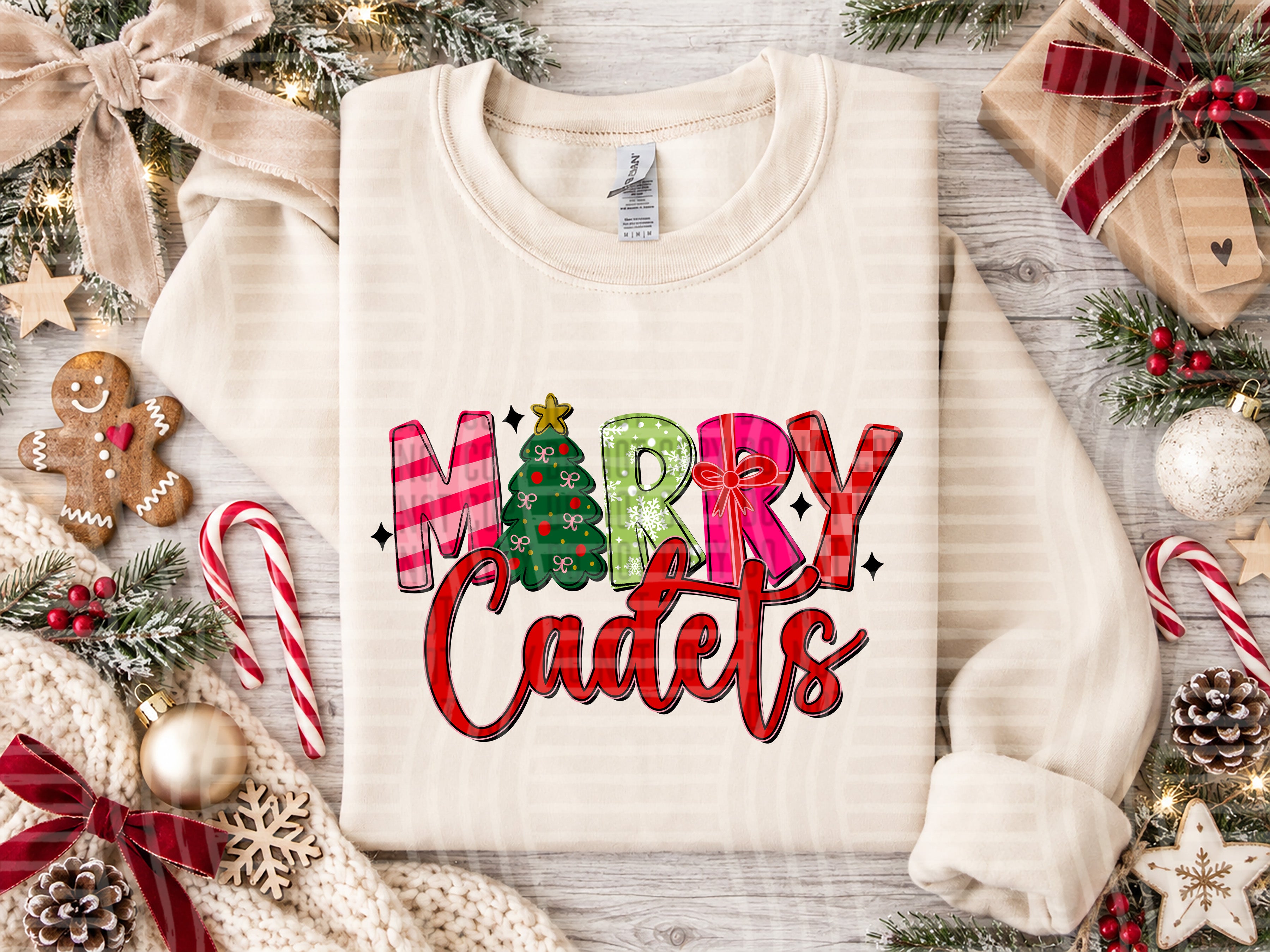 Merry Mascots Cadets design